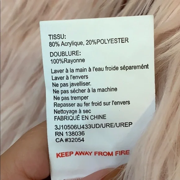 Ladakh x Urban Outfitters Faux Fur Coat Jacket - Picture 7 of 7